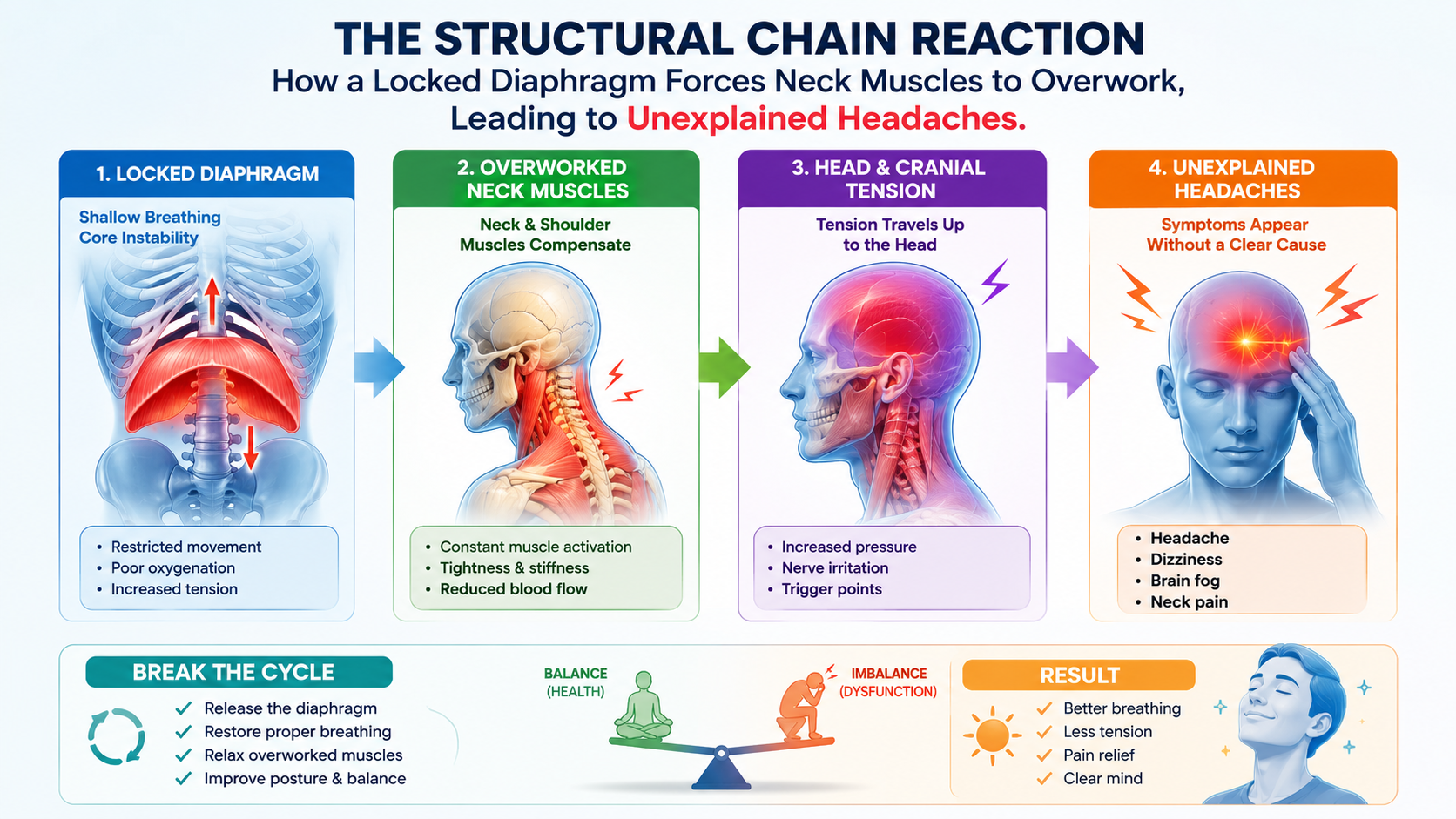 Struggling with Unexplained Headaches? Unlock This 1 Core Muscle Now