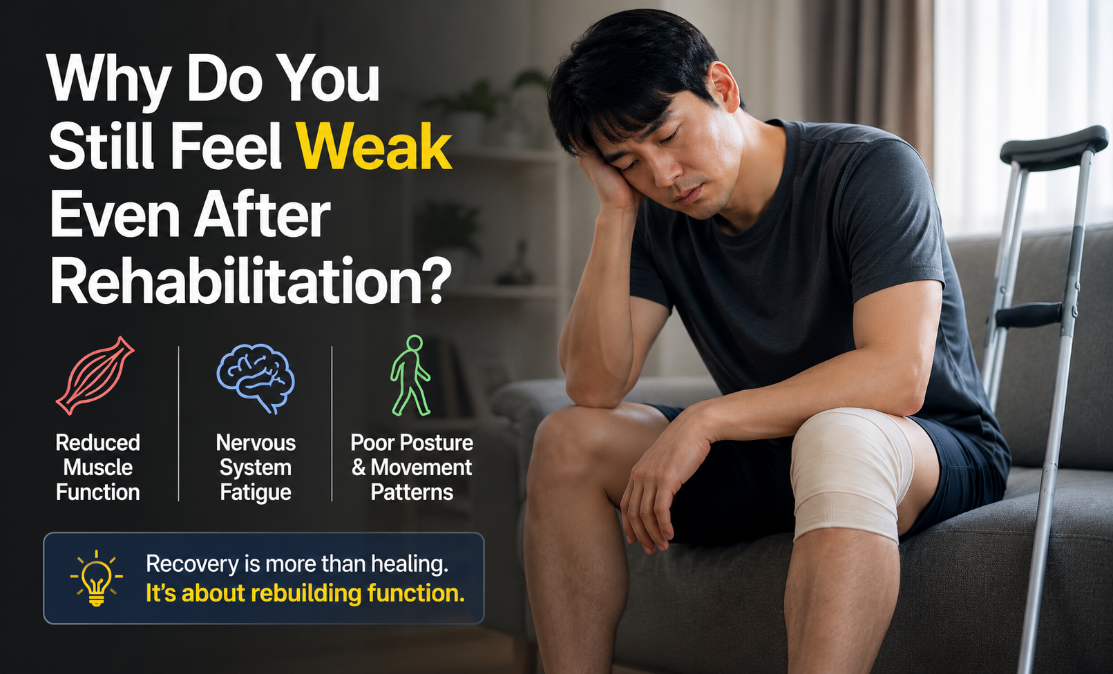 3 Reasons You Still Feel Weak After Rehabilitation: The Hidden
